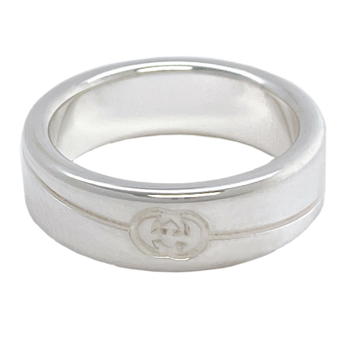 グッチ GUCCI ダイアゴナル インターロッキングG リング 指輪