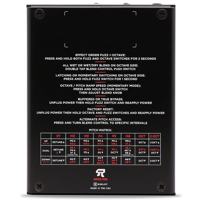 Keeley Octa Psi Transfigurating Fuzz（キーリー）オクターバー