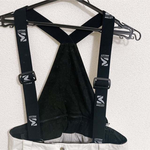 MILLET - MILLET ミレー ハードシェルパンツ 白 GORE-TEX 雪山登山