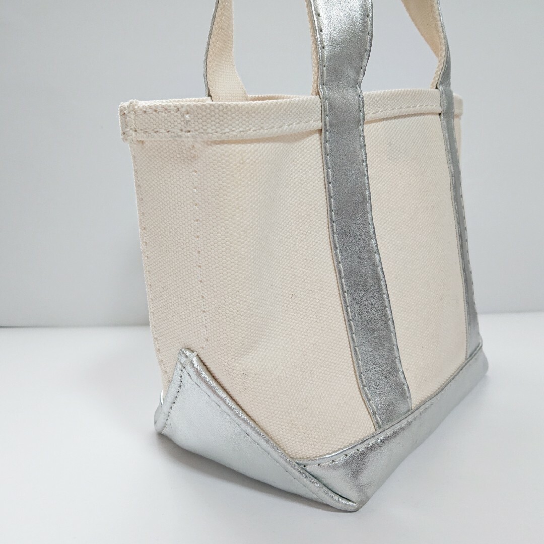 L.L.Bean - L.L.Bean エルエルビーン トートバッグ シルバー レザー