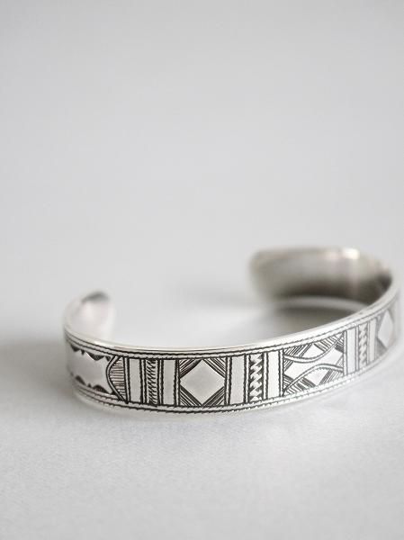 Touareg Silver Bangle 07 / Silver