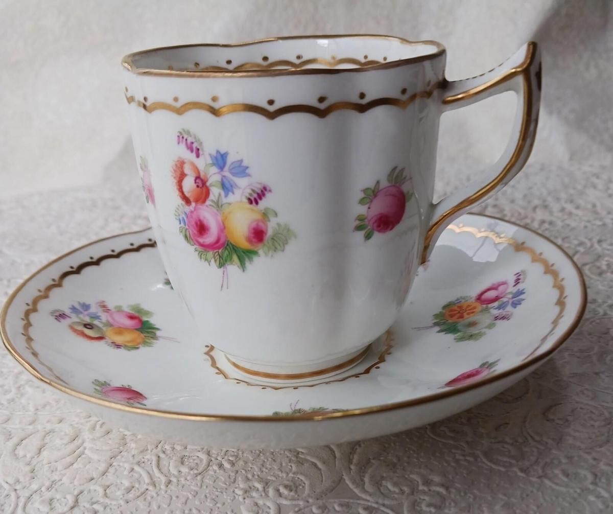 イギリスアンティーク ウィリアムソン製シノワズリトリオ1905年