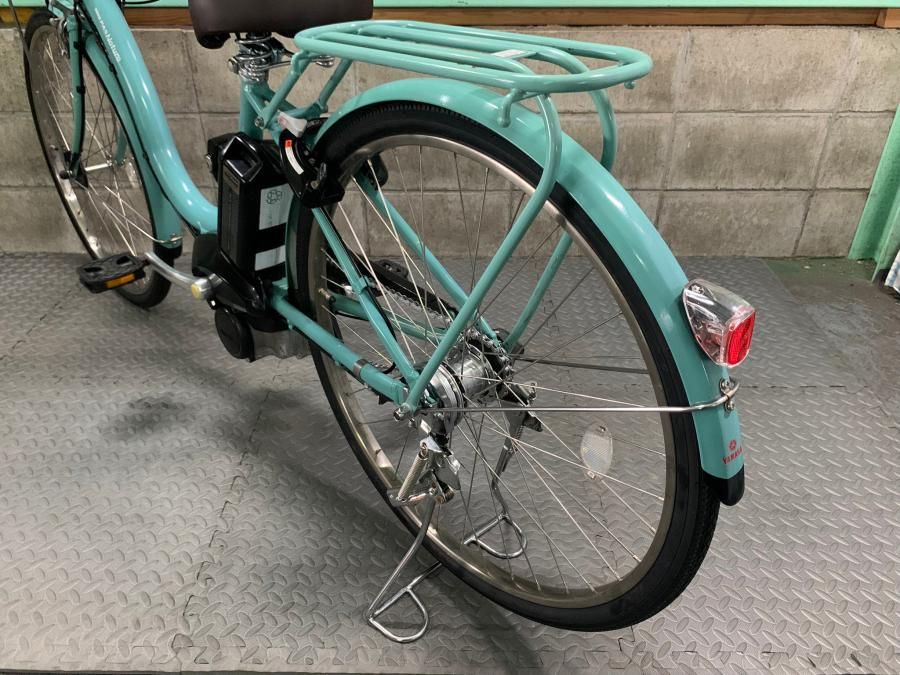 電動自転車 ヤマハ PAS Natura 26インチ ブルー 8.7ah 2014年頃 前後