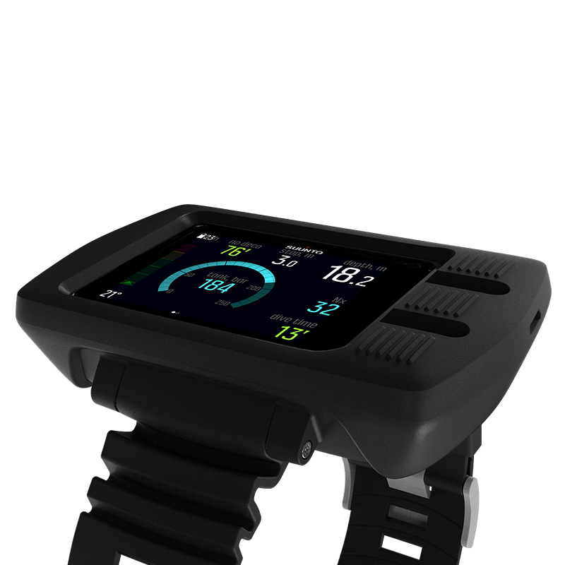 Suunto EON Steel Black with Tank Pod – Indepth Scuba