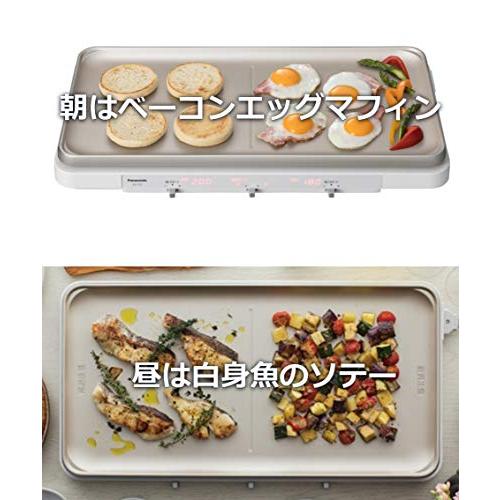 パナソニック IHデイリーホットプレート ホワイト KZ-CX1-W : べるおさ