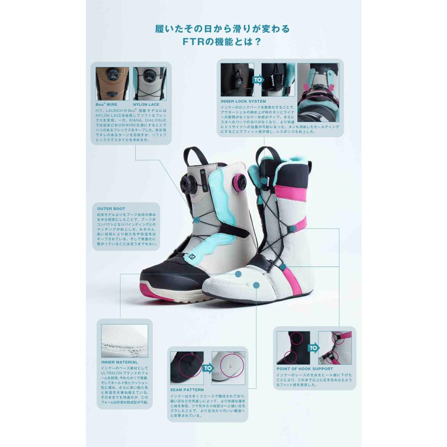 SALOMON（サロモン） PEARL BOA パールボア 22-23 2023 スノーボード