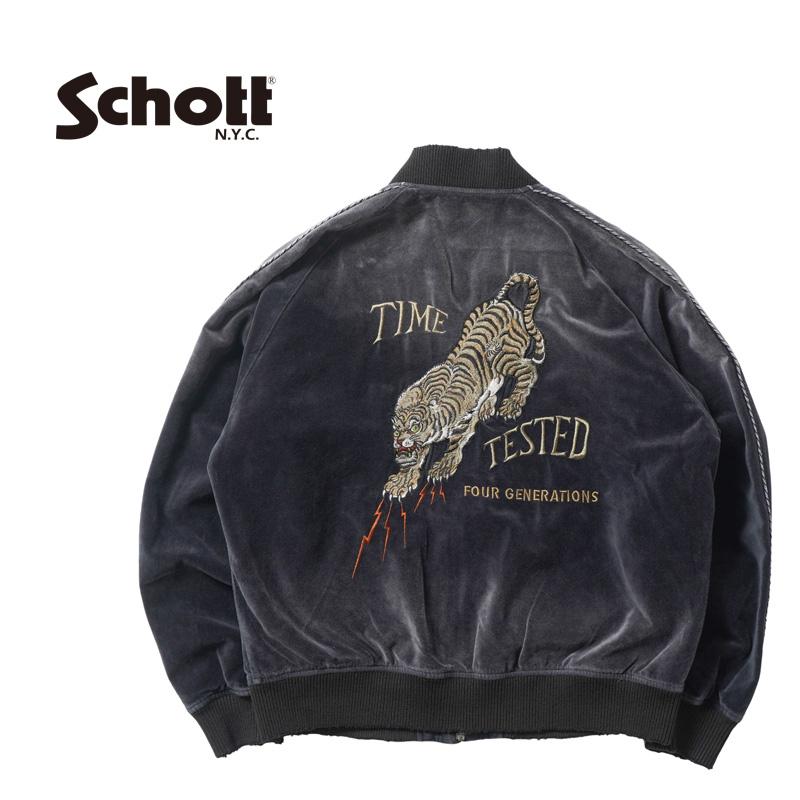 Schott N.Y.C（ショット） Schott 別珍 スカジャン 
