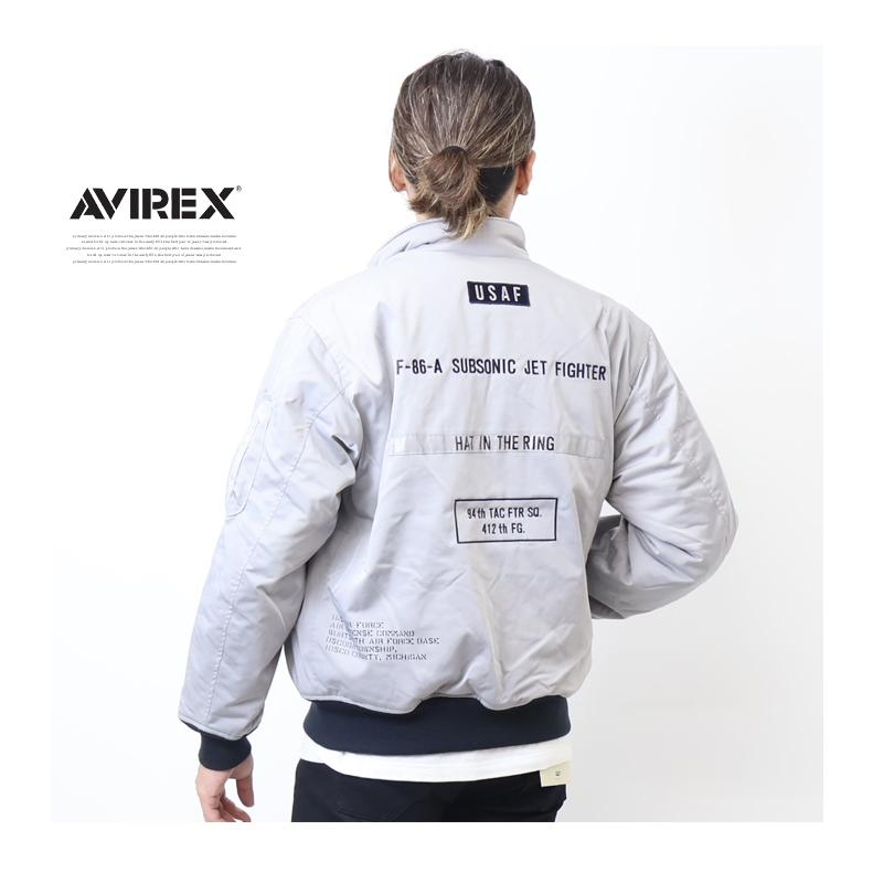 AVIREX（アヴィレックス） ステンシルジャケット HAT IN THE RING 中綿