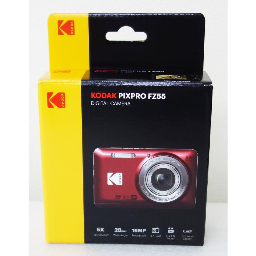 PIXPRO コダック KODAK FZ55 BK ブラック FRIENDLY ZOOM デジタル