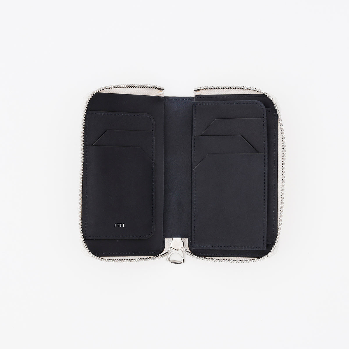 CRISTY SMART MID WLT.5 | Rare Undyed Himalayan Crocodile Wallet