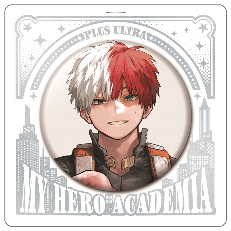僕のヒーローアカデミア』缶バッジ 轟焦凍 BE3: アクセサリー類