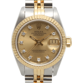 レンタル商品【69173G】ROLEX デイトジャスト 10Pダイヤ｜カリトケ