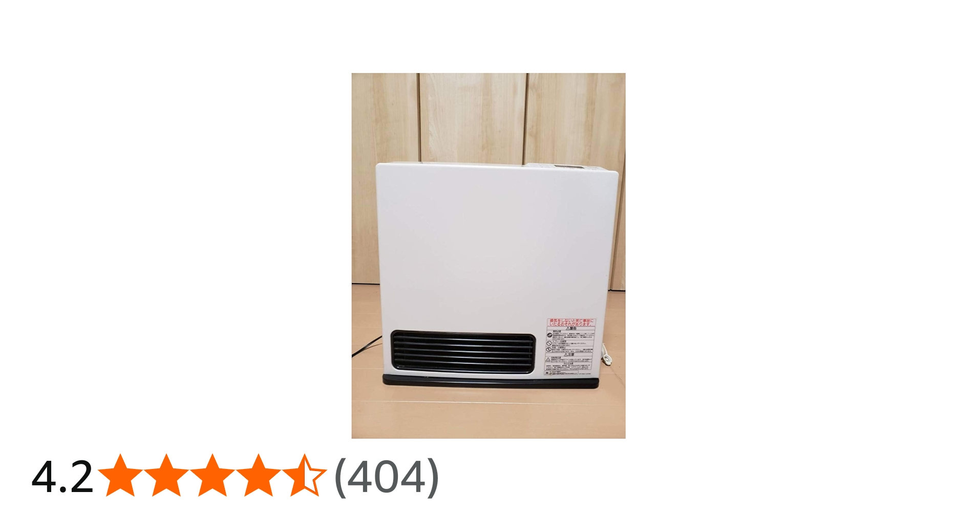 Amazon | リンナイ：ガスファンヒーター都市ガス用（12A13A）(パステル