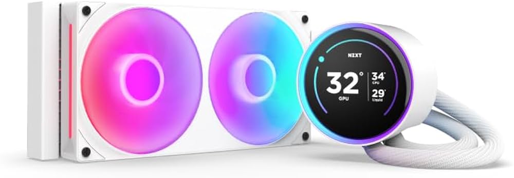 Amazon | NZXT Kraken Elite 240 RGB v2 White 簡易水冷CPUクーラー RL