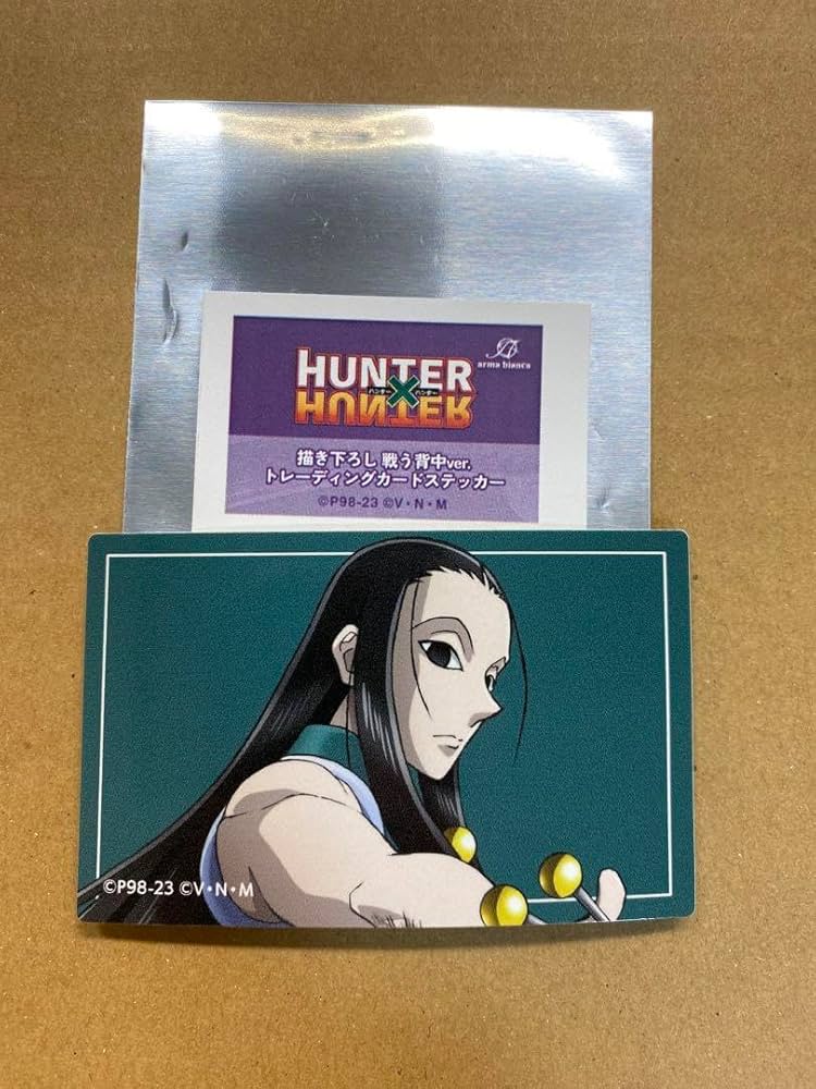 Amazon.co.jp: ハンターハンター イルミ カードステッカー : おもちゃ