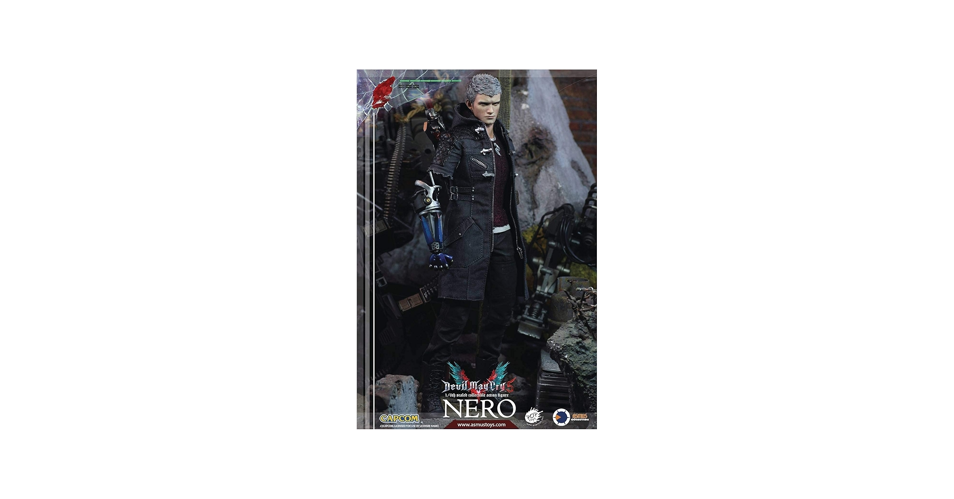 Amazon.com: Asmus Toys Devil May Cry V: Nero 1: 6 Scale Action