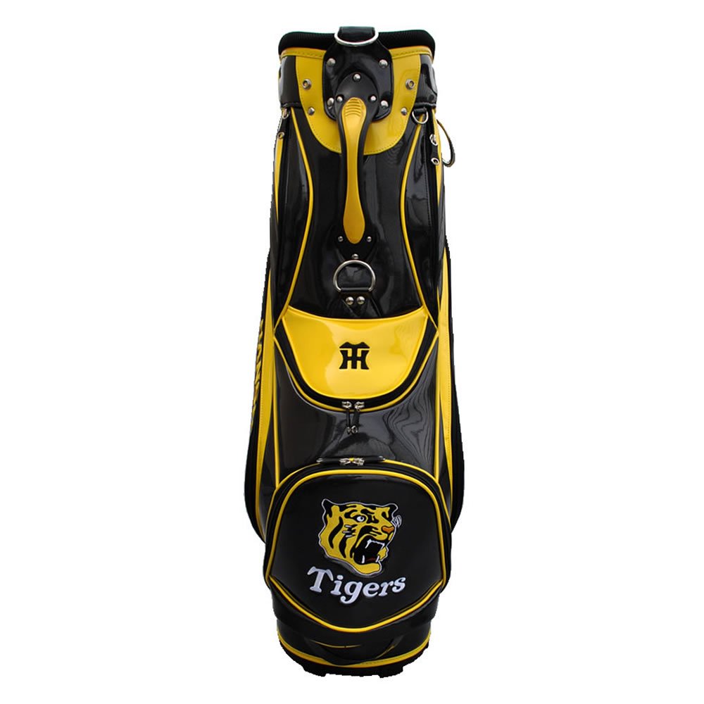 Amazon | 阪神タイガース エナメル キャディバッグ | HANSHIN