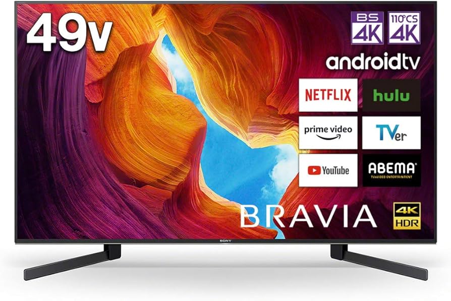 Amazon.co.jp: ソニー 49V型 液晶 テレビ ブラビア KJ-49X9500H 4K