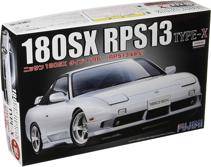 Amazon.com: 1/24 Inch Up Series No. 167 Nissan 180SX Type X (Late