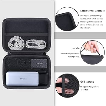 Amazon | 【Khanka 専用収納ケース】互換品 Anker 737 Power Bank