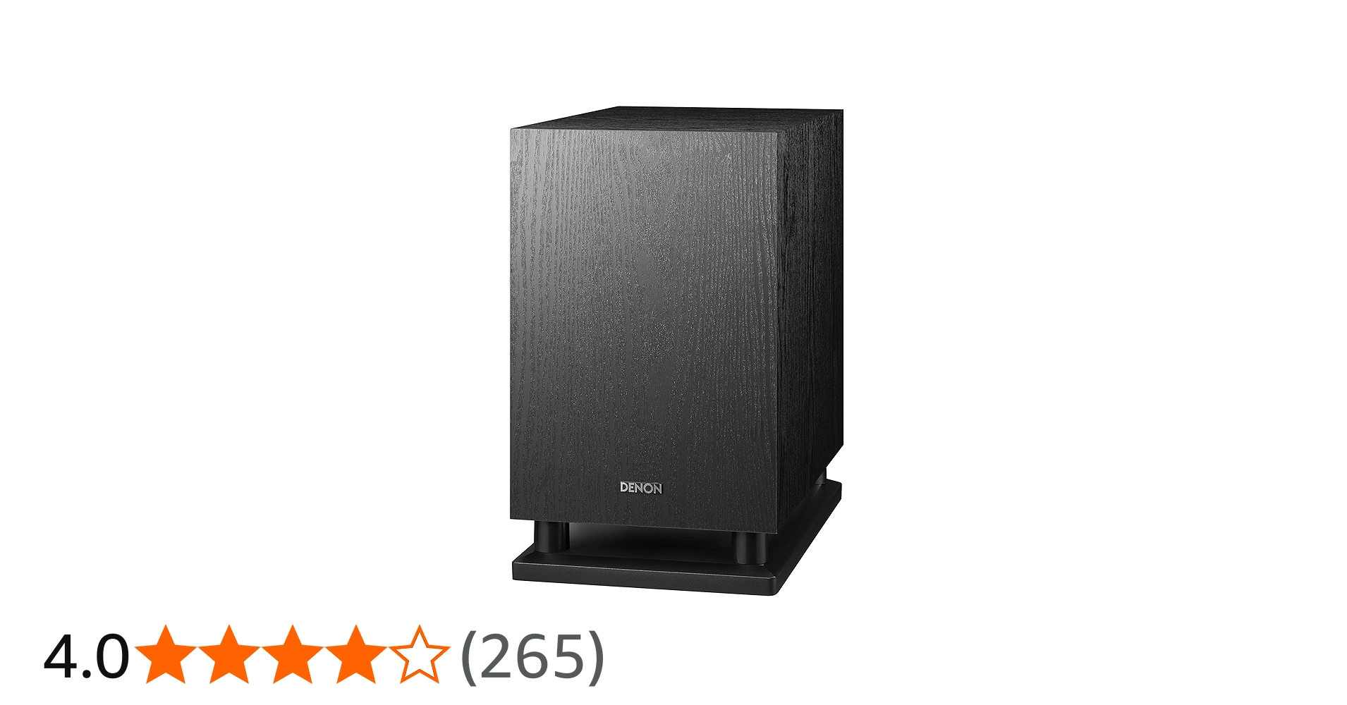 Amazon.co.jp: デノン Denon DSW-37 最大出力100W(PEAK)で迫力の重低音