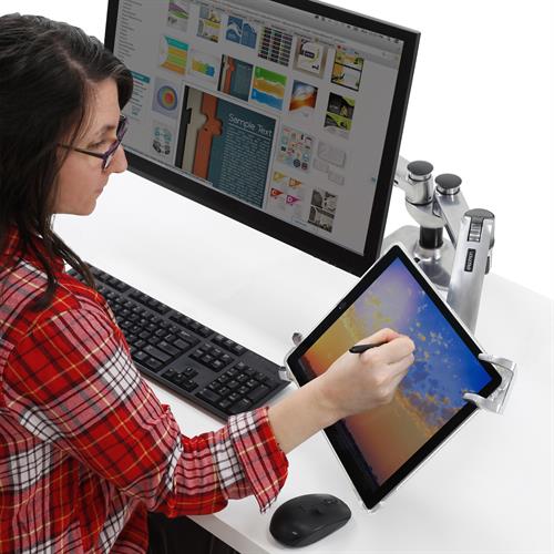 施錠付タブレットマウント