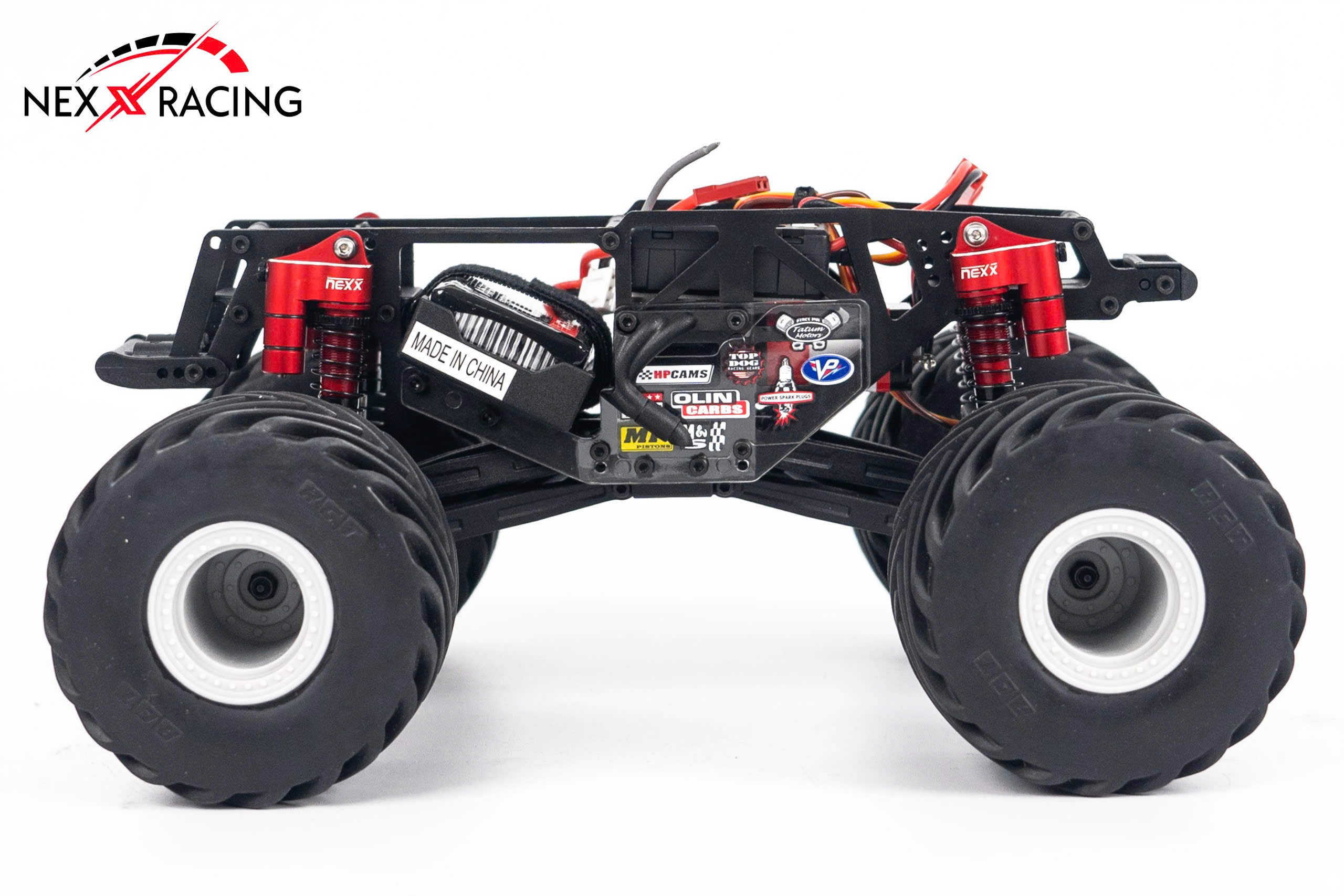 NX-518 Nexx Racing 59mm Long Oil Shocks (4pcs) for Redcat MT-18