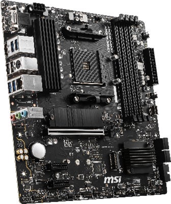 MSI、B550チップセット搭載、Micro-ATXサイズのマザーボード「B550M