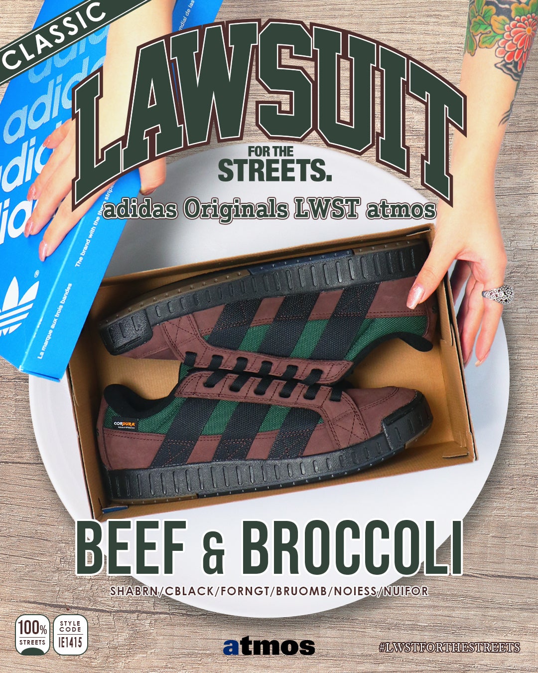 今年復刻を果たした、1998年誕生のadidas Originals「LAWSUIT