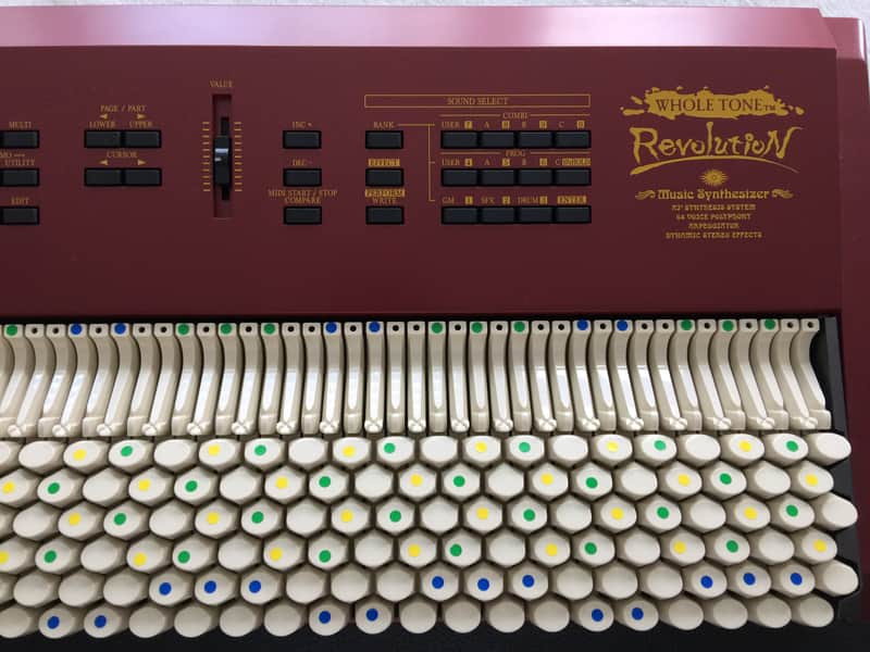 Wholetone Revolution - Janko Chromatic Keyboard - 88 Keys, 6 | Reverb