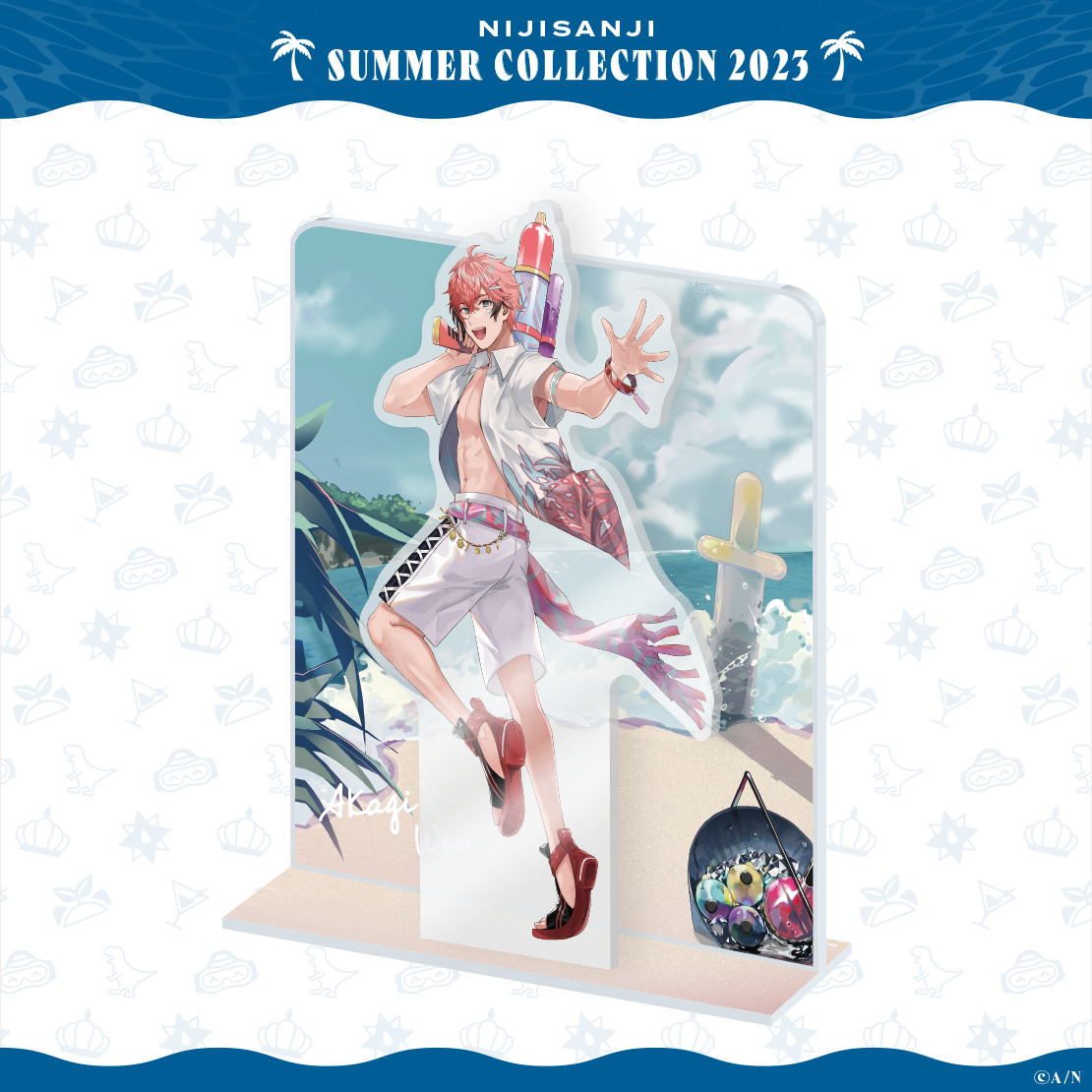 NIJISANJI SUMMER COLLECTION 2023】アクリルジオラマ｜にじさんじ