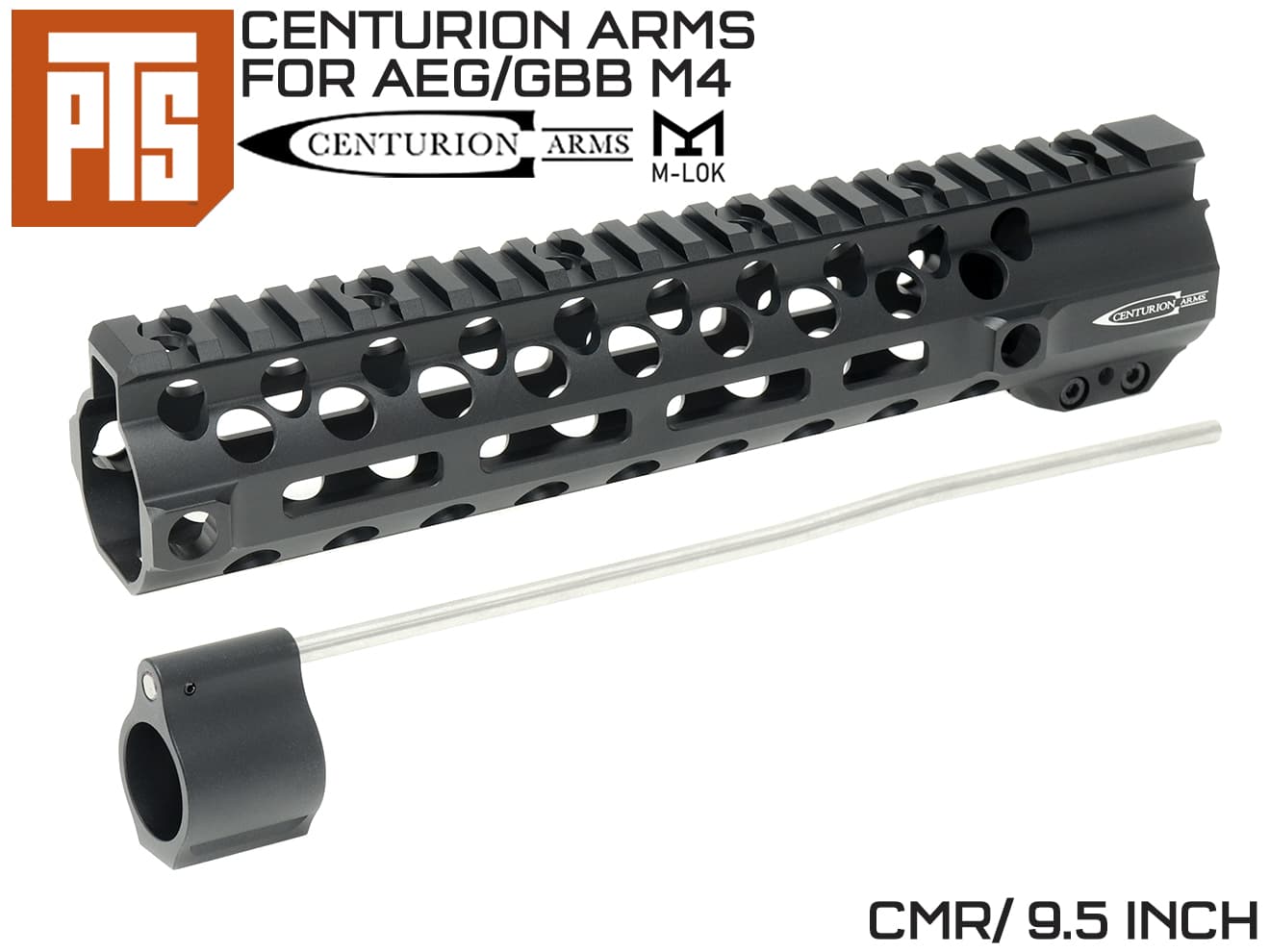 PTS-CA0006 【正規品】PTS Centurion Arms CMR M-LOKレール 13.5インチ