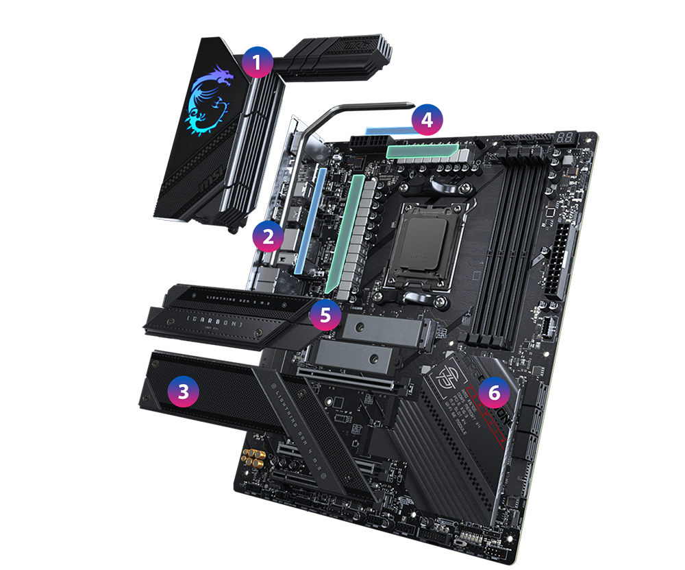 MPG X670E CARBON WIFI