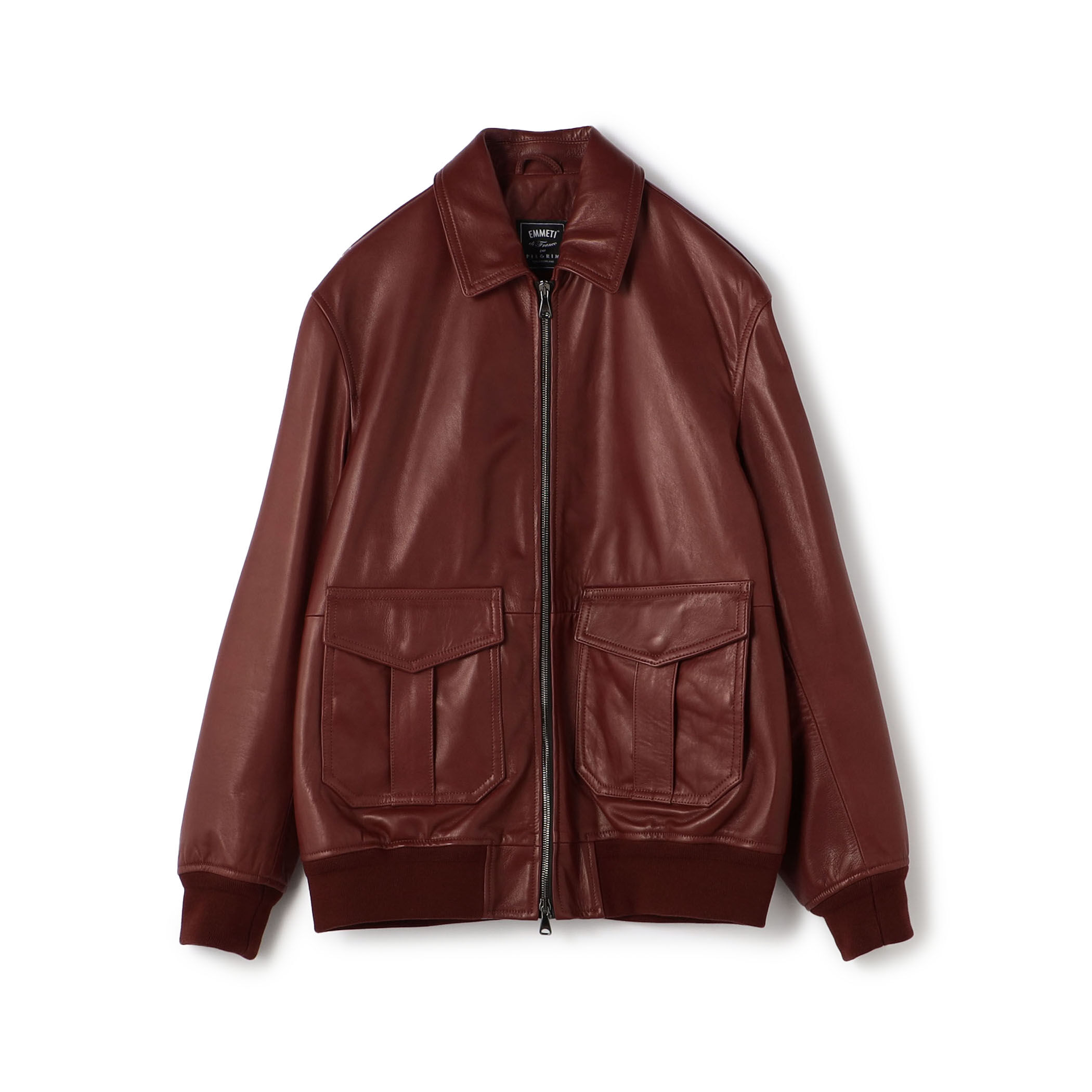 別注】EMMETI AKRON ラムレザー ブルゾン｜トゥモローランド 公式通販