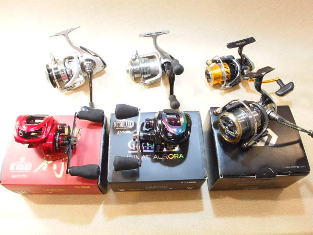 ジーニアス グラビアス など 中古リール 5台入荷しました | ランブル