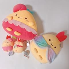 えびふらいのしっぽ さくらんぼ あじふらいのしっぽ ぬいぐるみ すみっ