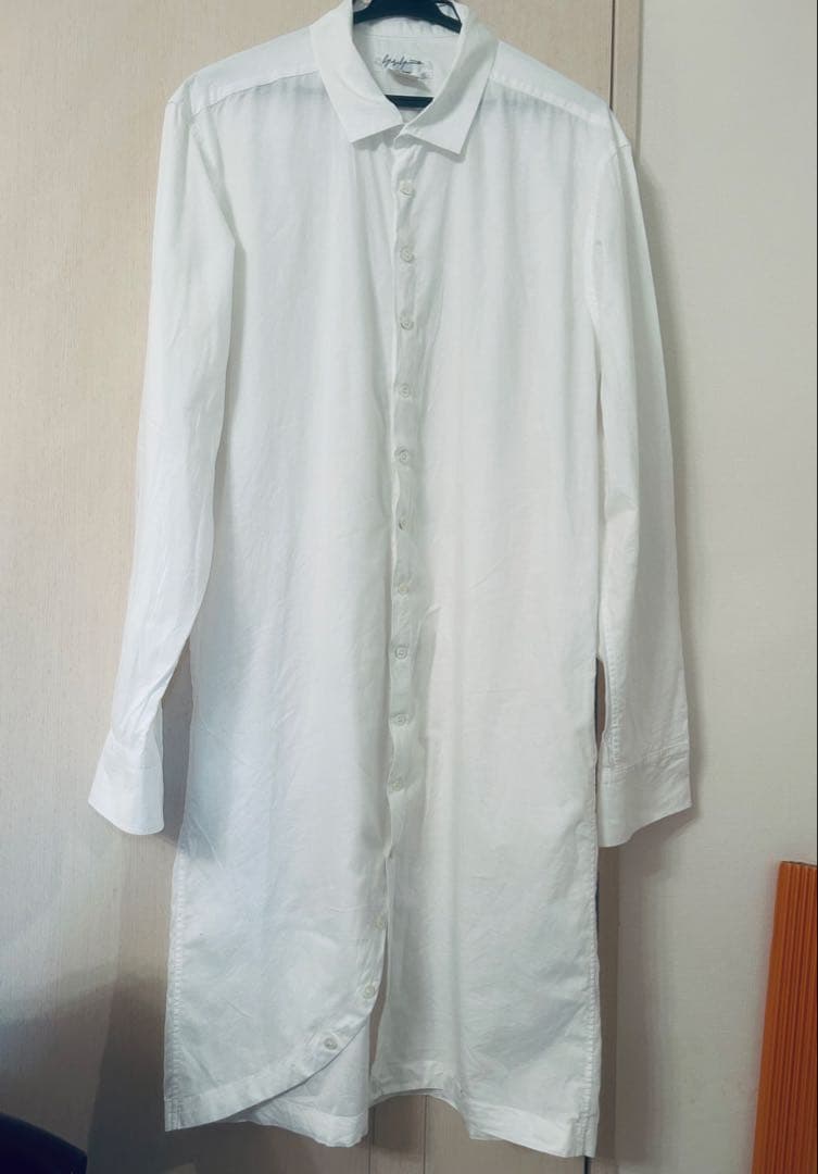 Yohji Yamamoto ホワイト長袖シャツヨージヤマモト ヨウジヤマモト“白シャツ”の新ブランド「パワー オブ ザ ホワイト