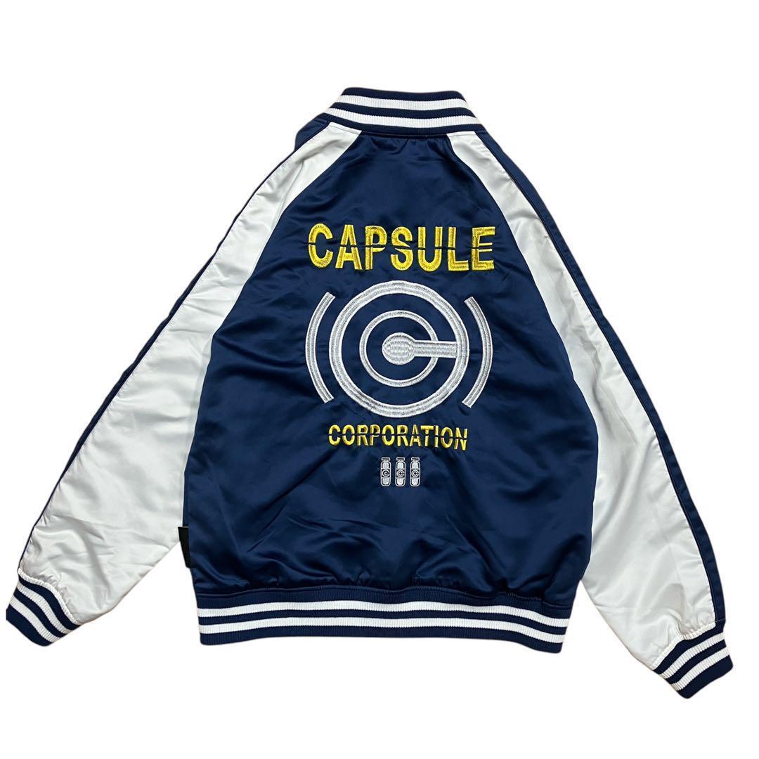 美品　ドラゴンボール　スカジャン　スタジャン　カプセルコーポレーション　Lサイズ ドラゴンボール DRAGONBALL レッドリボン軍 カプセルコーポレーション