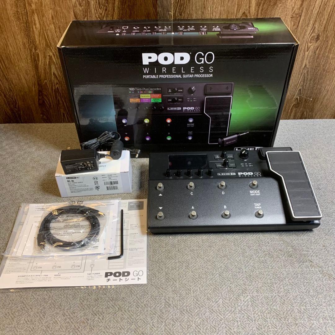 H989\" 通電確認のみ 現状品 POD GO Wireless LINE6 Amazon.co.jp: Line 6 マルチエフェクター POD Go : 家電＆カメラ