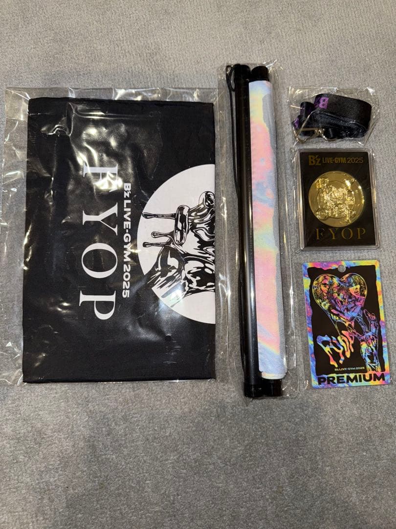B'z LIVE-GYM2025 FYOP Premium席専用オリジナルグッズ