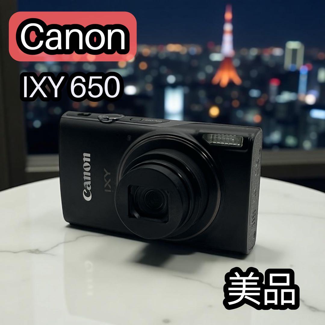 美品 Canon キャノン IXY 650 コンデジ ブラック Amazon | Canon コンパクトデジタルカメラ IXY 650 ブラック 光学12倍