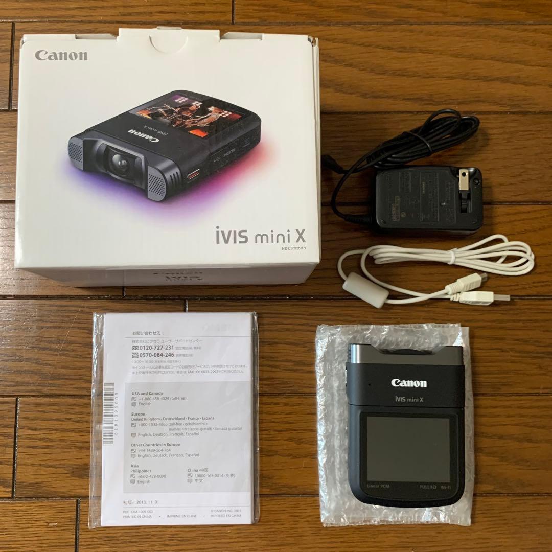 Canon IVIS mini X 本体と付属品 Yahoo!オークション -「canon ivis mini x」の落札相場・落札価格