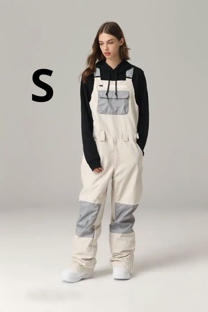 スノーボード ウェア　 ビブパンツ ユニセックス 04 S ACTLEIS（アクレイス） スノーボードウェア スキーウェア パンツ