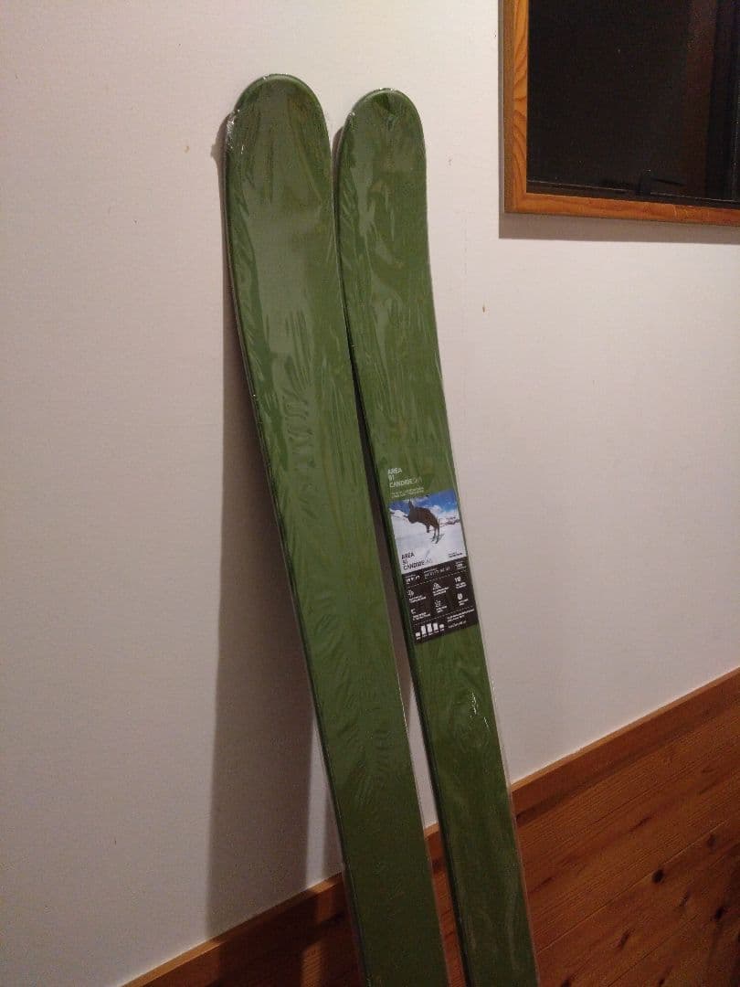 新品未使用★正規★CandideSkiキャンディットAREA91エリア保証書完備 CANDIDE SKIS キャンディッド スキー 2026 BC 111 ビーシー111 スキー