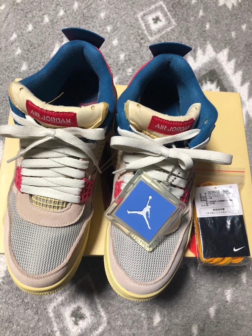 26㎝　Jordan 4 × Union LA Guava Ice 美品 2026年最新】union air jordan guavaの人気アイテム - メルカリ