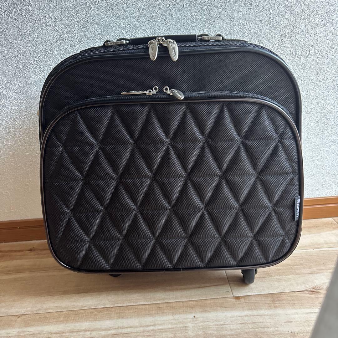 スワニー　キャリーバッグ　コンパクト　黒　美品寄り　最安値 SWANY（スワニー） キャリーバッグ 公式 ショッピングカート キャリー