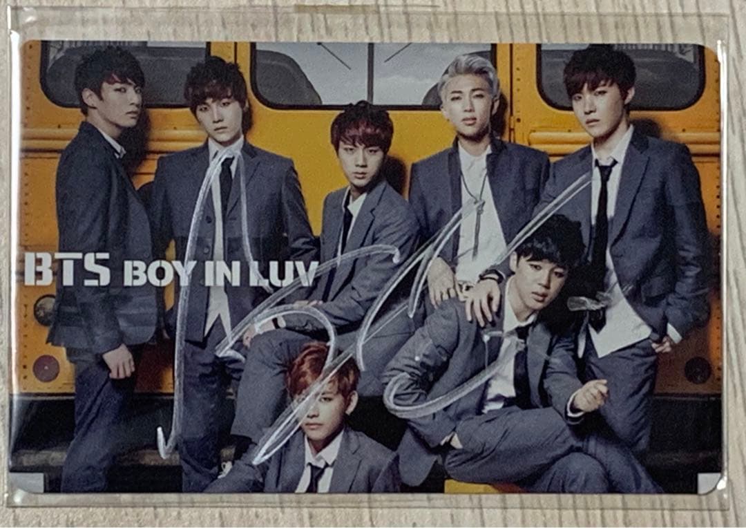 BTS BOY IJIN ジン 直筆サイン入りポニカ BTS BOY IJIN ジン 直筆サイン入りポニカ