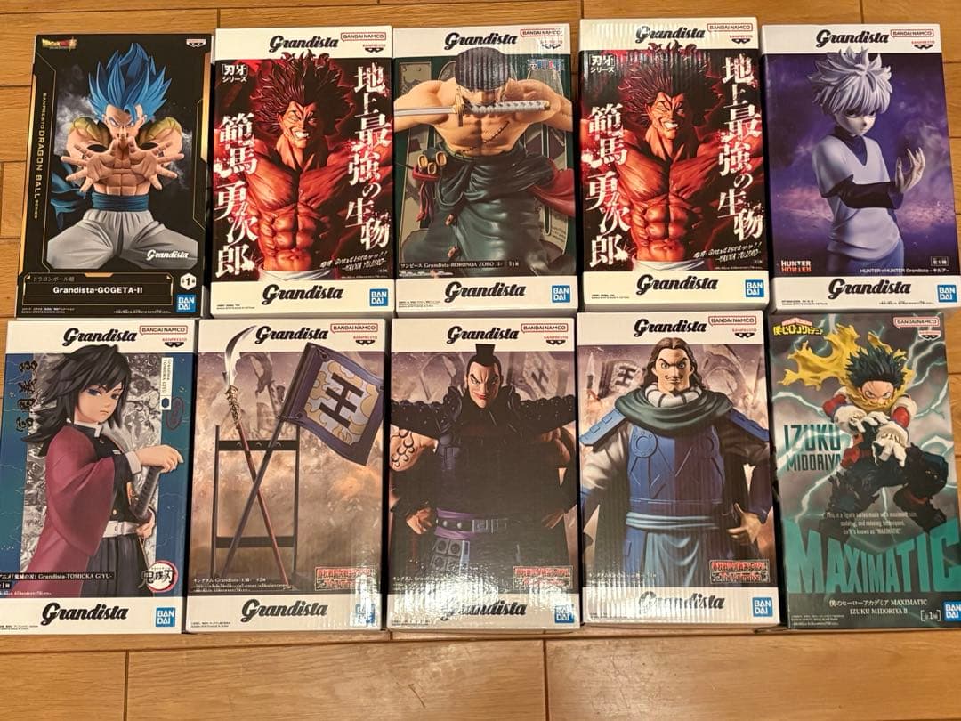 グランディスタ人気フィギア10体まとめ売り