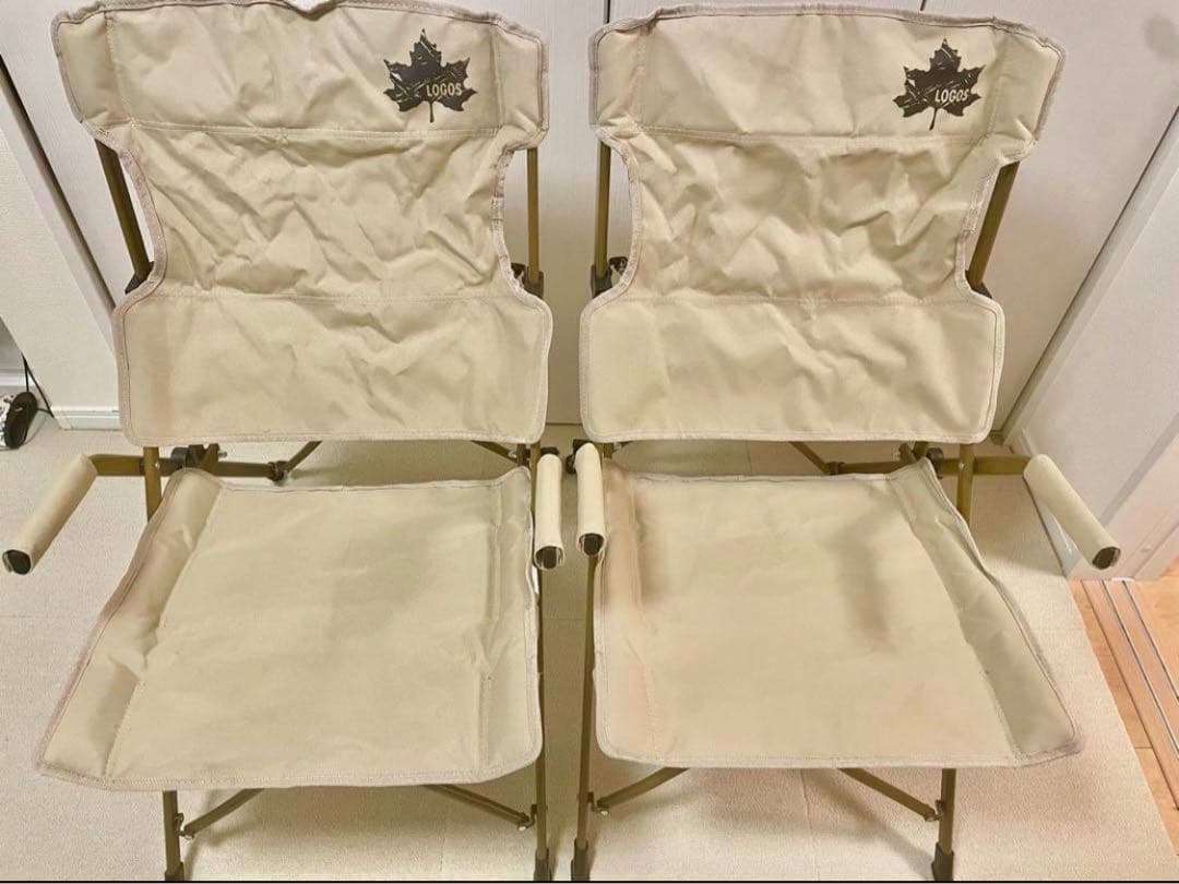 【美品】ロゴス Tradcanvas コンフォートチェア【2脚セット】 Amazon.co.jp: ロゴス(LOGOS) Tradcanvas コンフォートチェア