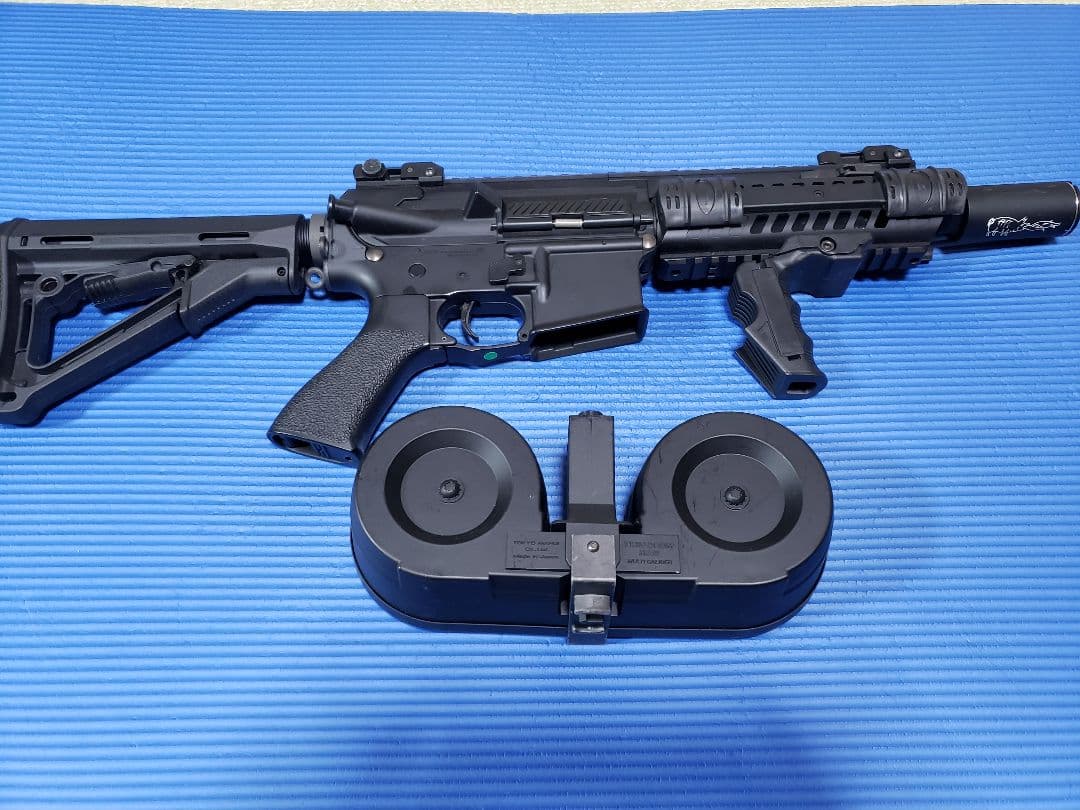 M4 HCパトリオット　ツインドラムマガジン付 ハイサイクルカスタム M4 パトリオット HC / ツインドラムマガジン